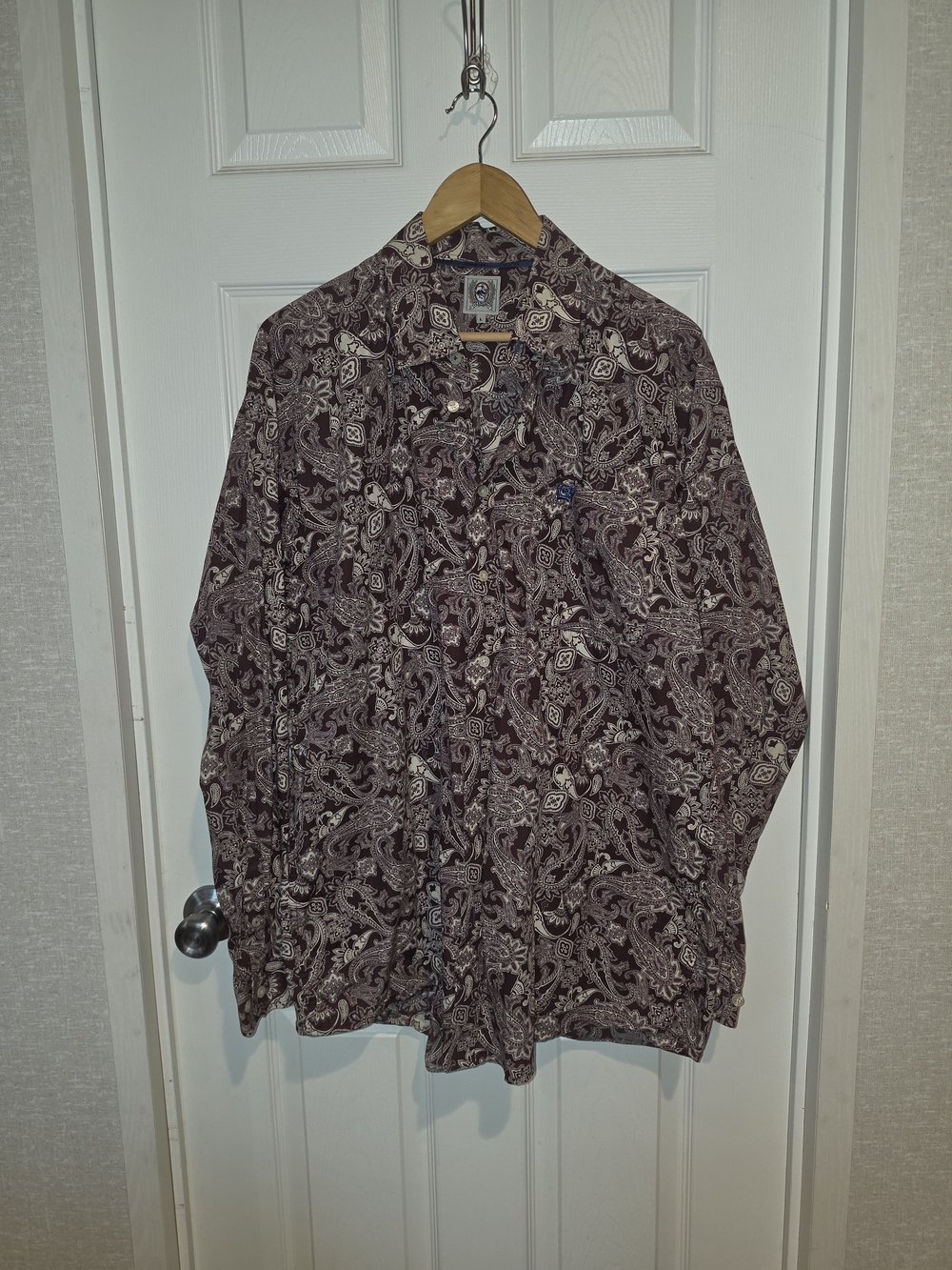 Cinch Men's Paisley Button-Down Shirt